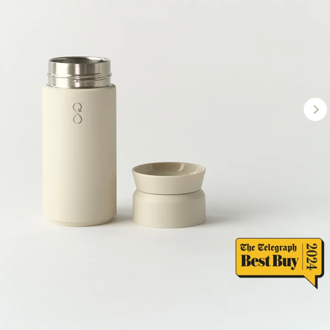 Ocean Bottle Brew Flask Sand Stone 350ml