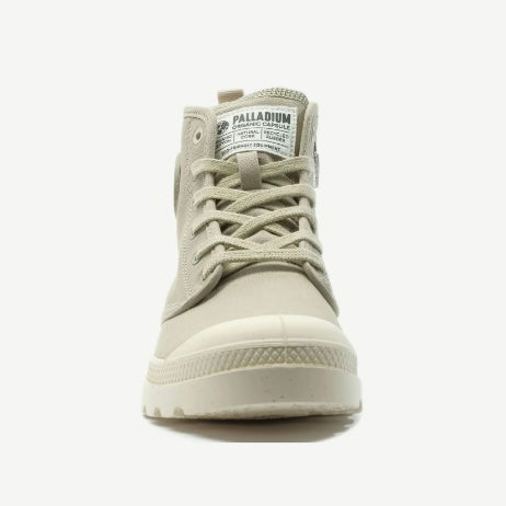 Palladium Pampa Hi Zip Organic in Eucalyptus