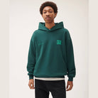 Pangaia Choose Love Heavyweight Hoodie in Foliage Green