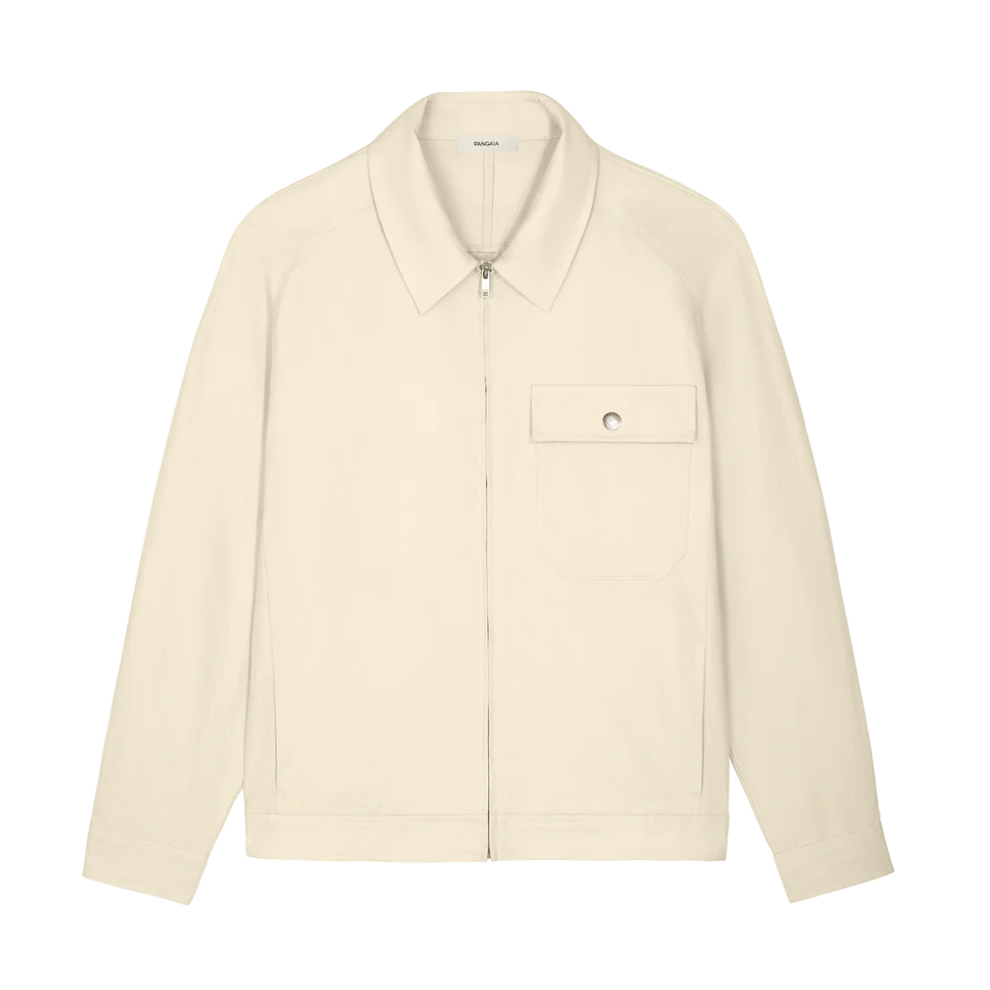 Pangaia Mens DNA Cotton Linen Harrington Jacket