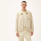 Pangaia Mens DNA Cotton Linen Harrington Jacket