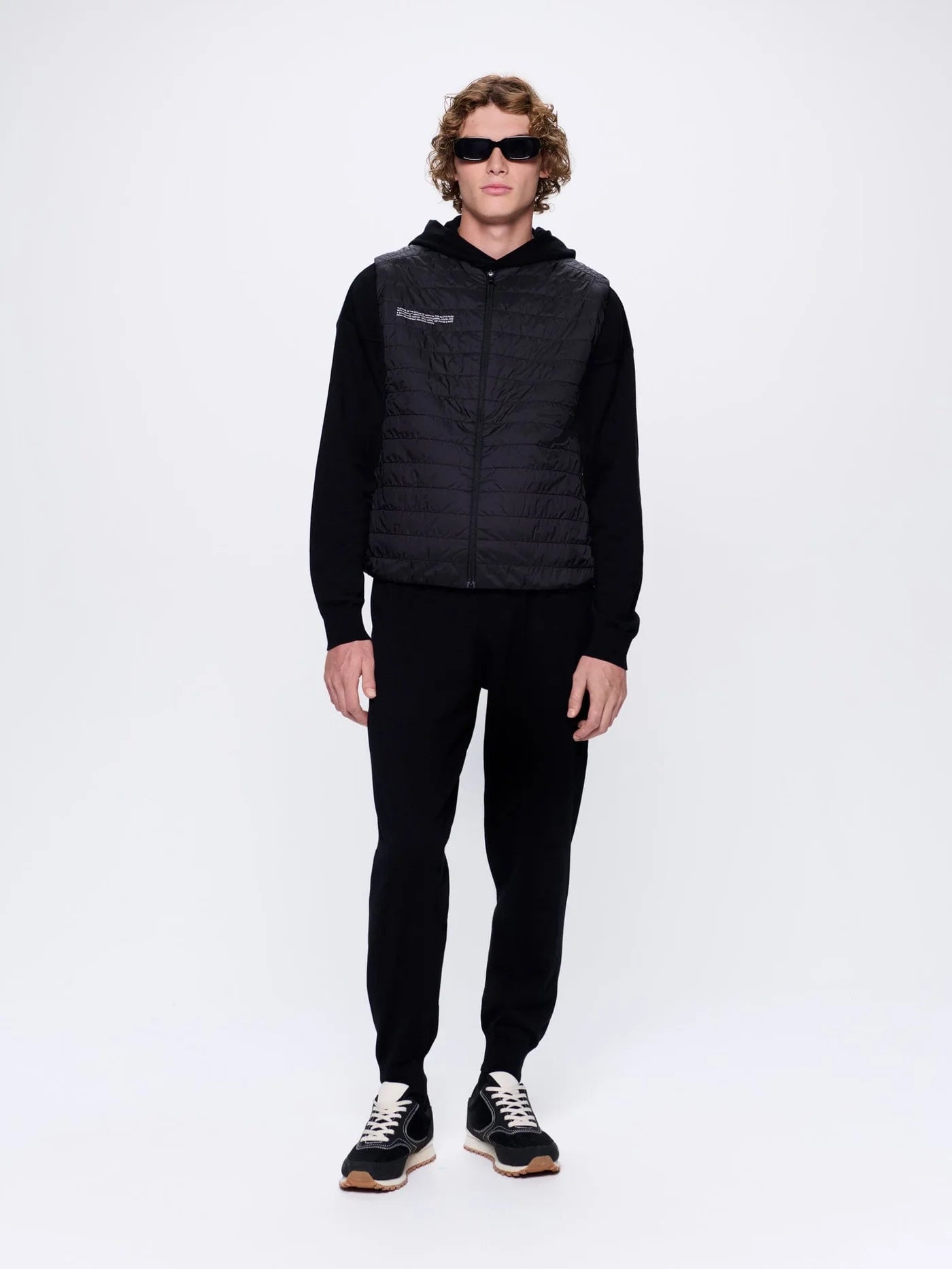 Pangaia Mens DNA Knitted Track Pants - Black