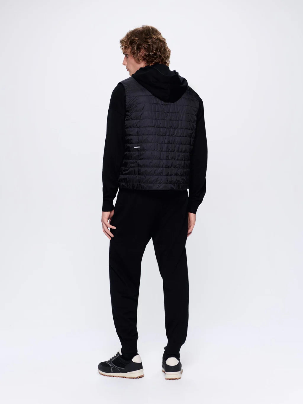 Pangaia Mens DNA Knitted Track Pants - Black