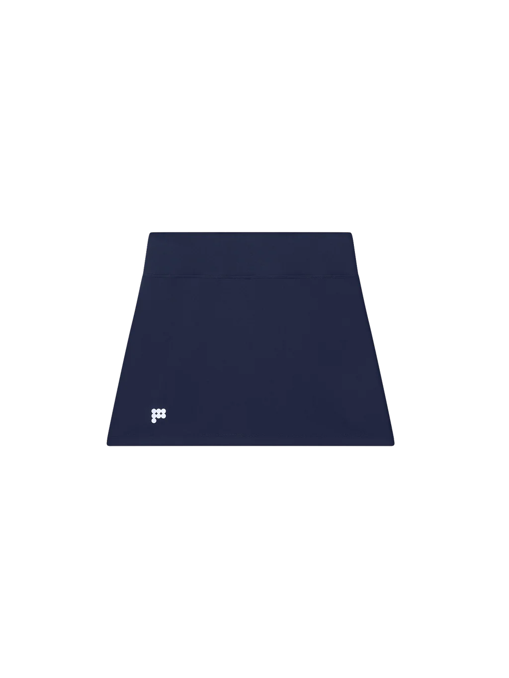Pangaia Womens Court Side Skort - Granite Navy