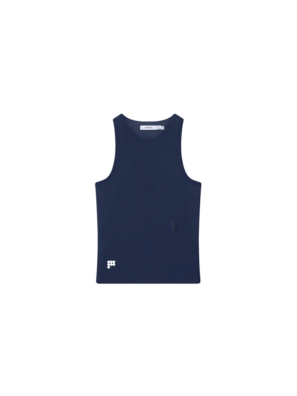 Pangaia Womens Court Side Tank Top - Granite Navy