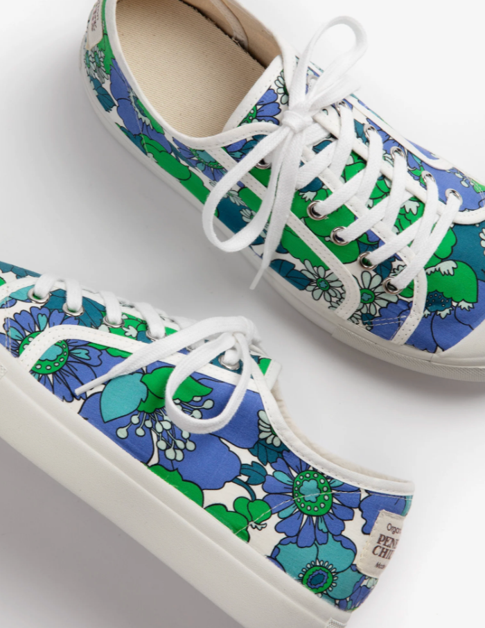 Penelope Chilvers Bliss Chelsea Cotton Plimsoll