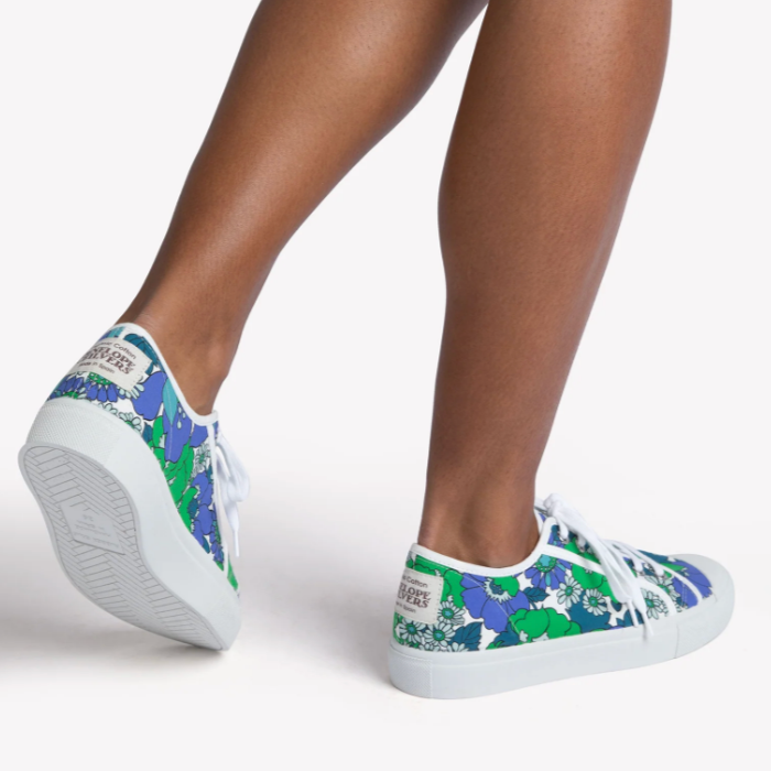Penelope Chilvers Bliss Chelsea Cotton Plimsoll