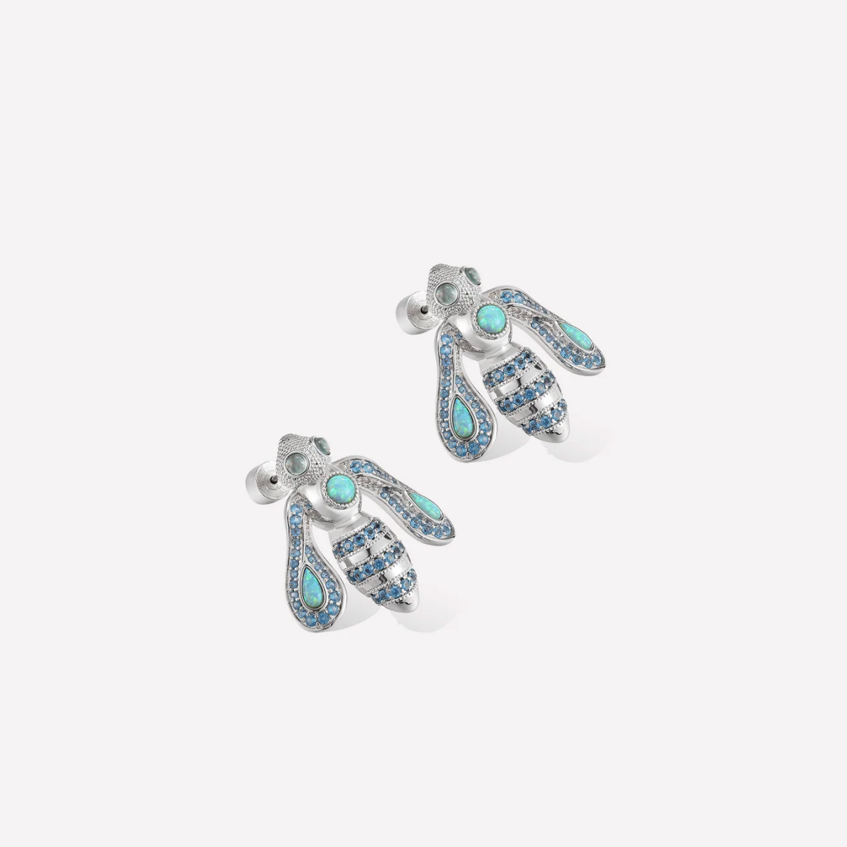 Retro Chic Honey Bee Earrings