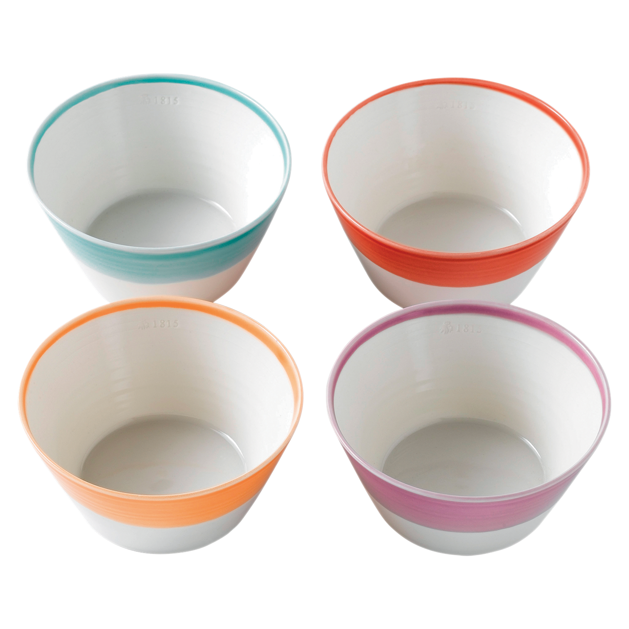 Royal Doulton 1815 Bright Colours Cereal Bowls Set of 4