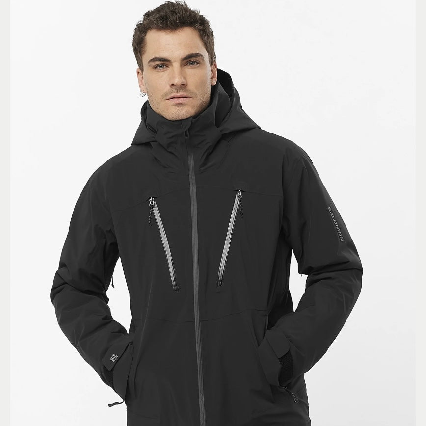 Salomon Brilliant Men's Insulated Hooded Jacket – Ateliers Verts