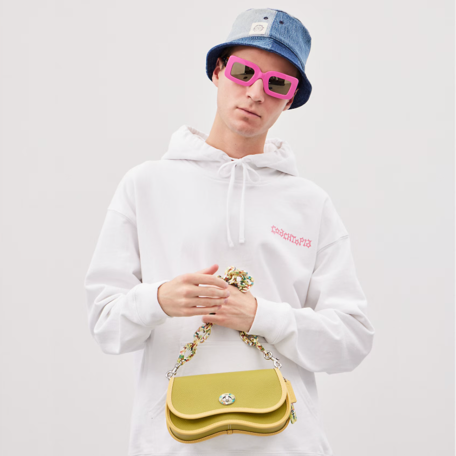Coach Wavy Dinky in Coachtopia Leather