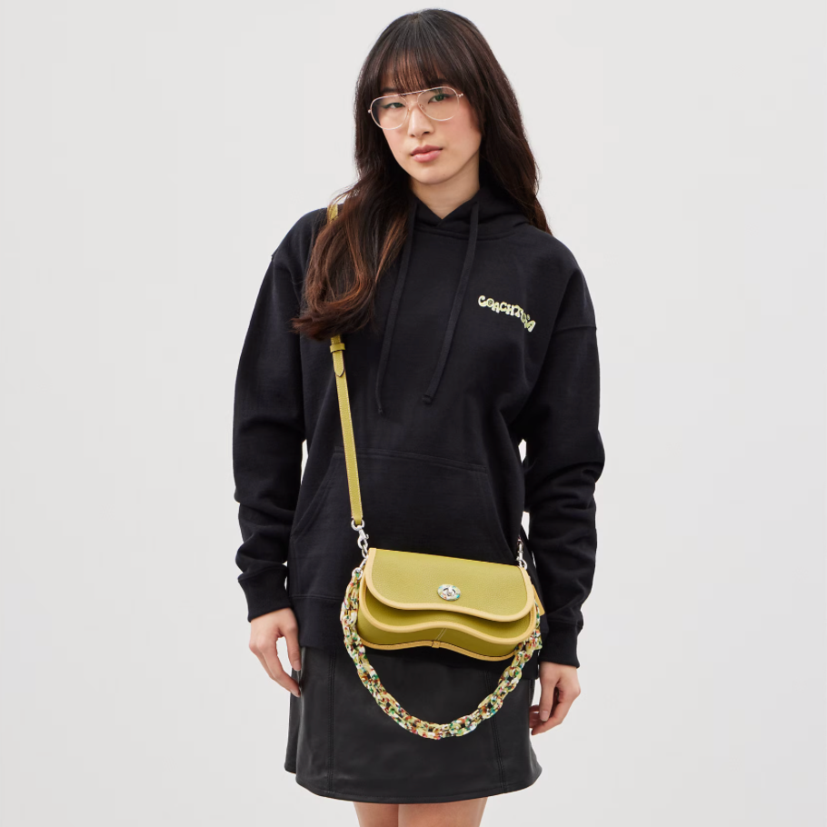 Coach Wavy Dinky in Coachtopia Leather