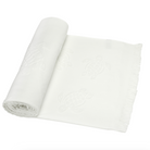 Vilebrequin Beach Towel In Organic Cotton Turtles Jacquard - White