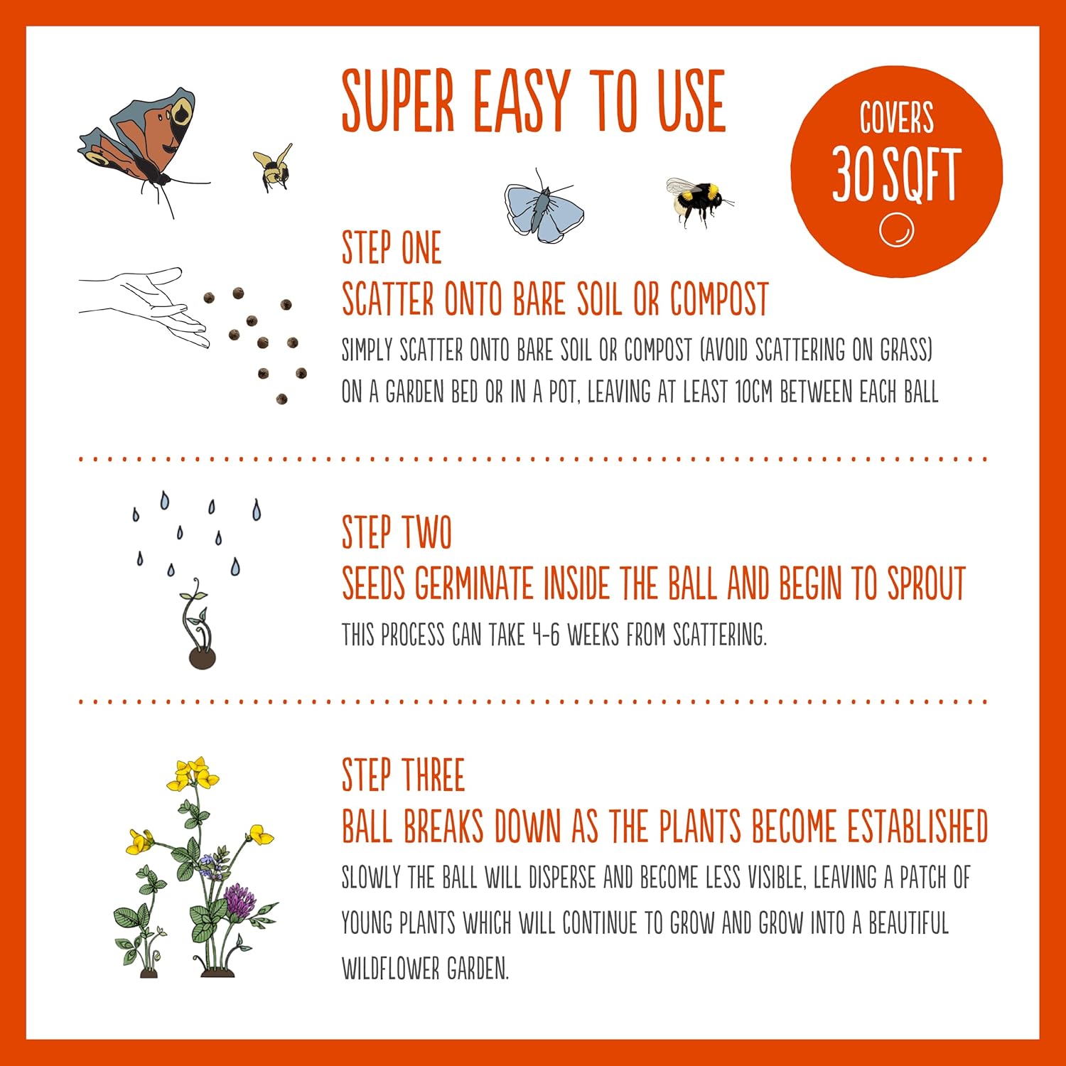 Seedball Poppy Seed Bombs