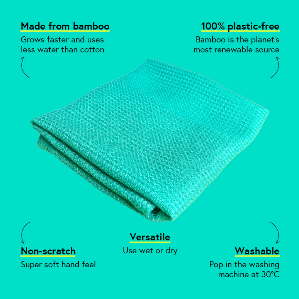 Seep Eco All-Purpose Bamboo Cloths (3 cloths)