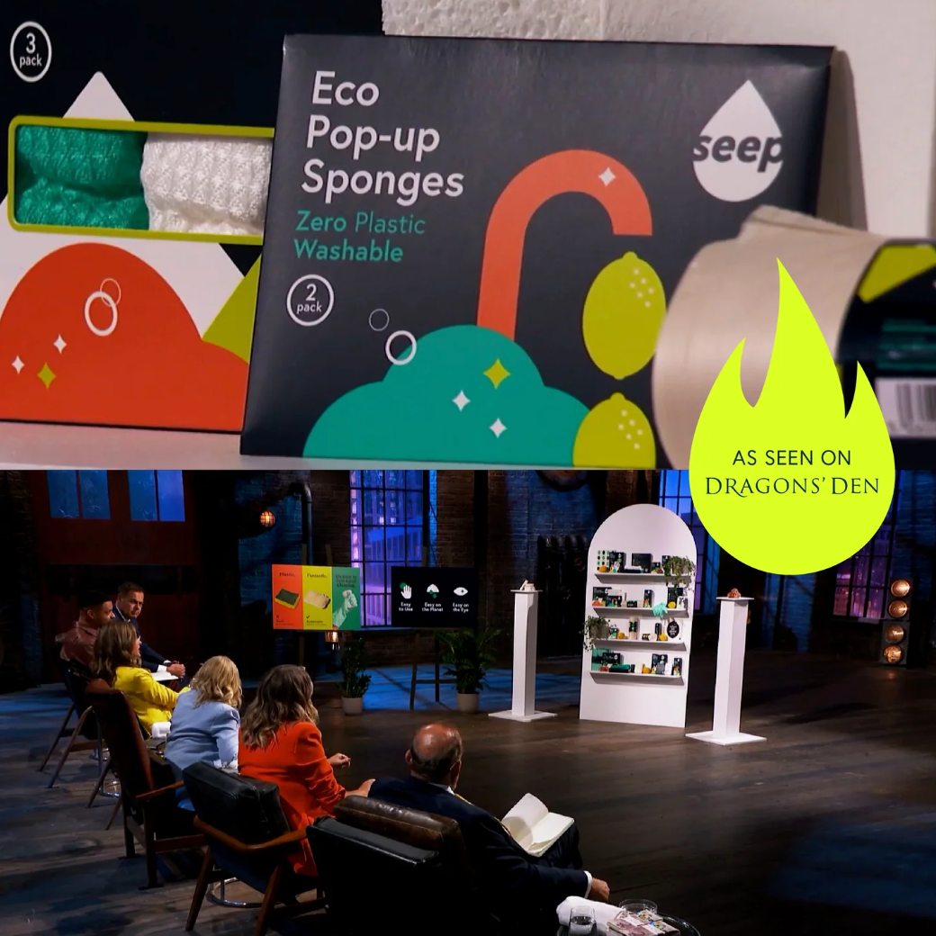 Seep Eco Pop-Up Sponges (6 sponges)