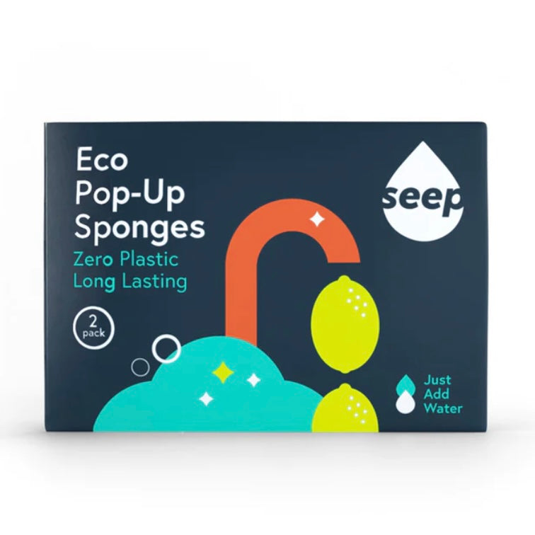 Seep Eco Pop Up Cleaning Sponges 2 Pack