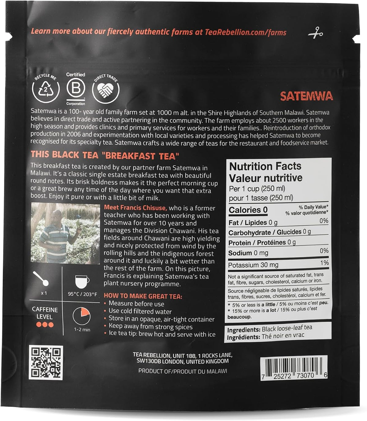 Tea Rebellion Breakfast Tea
