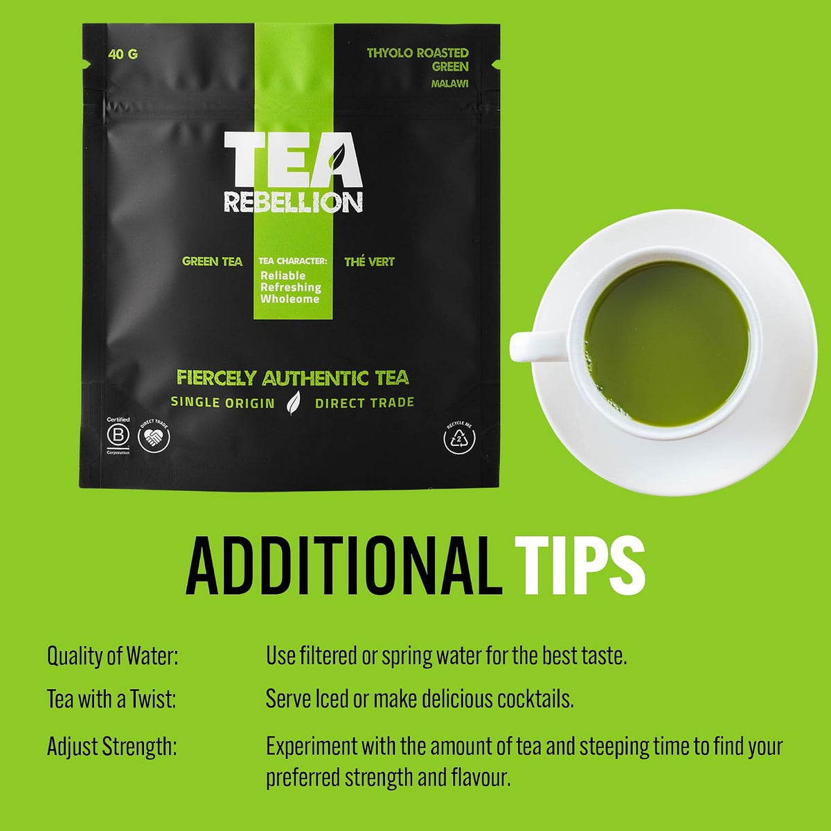 Tea Rebellion Green Tea