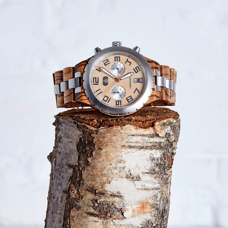 The Sustainable Watch Company The Sandalwood Mens Wristwatch