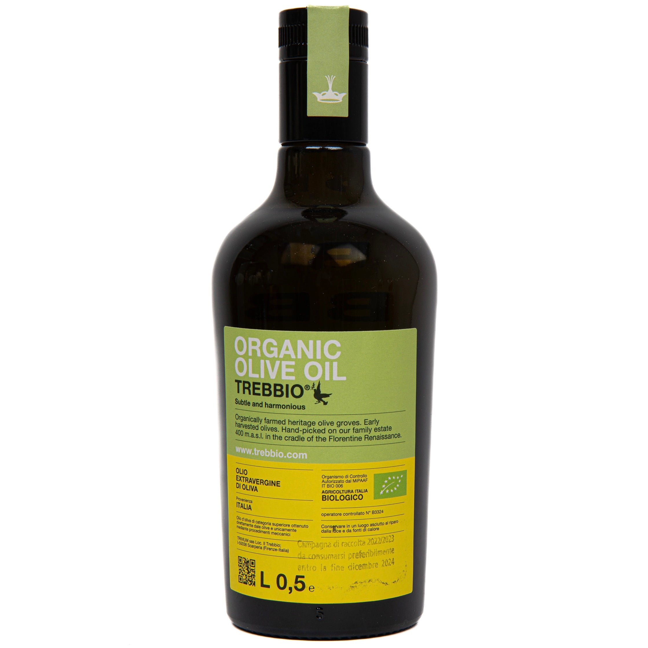 Trebbio Organic & Biodynamic Extra Virgin Olive Oil 500ml