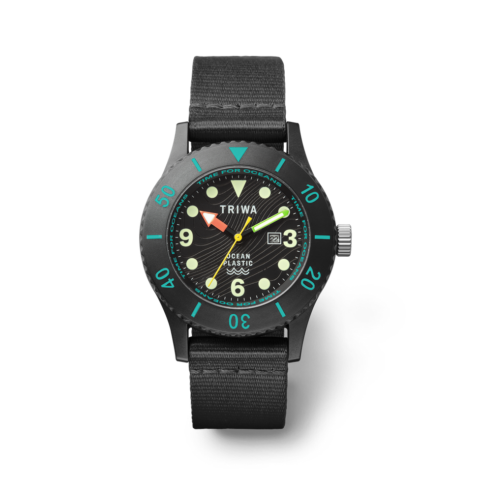 Triwa SUB Ocean Plastic Deep Blue