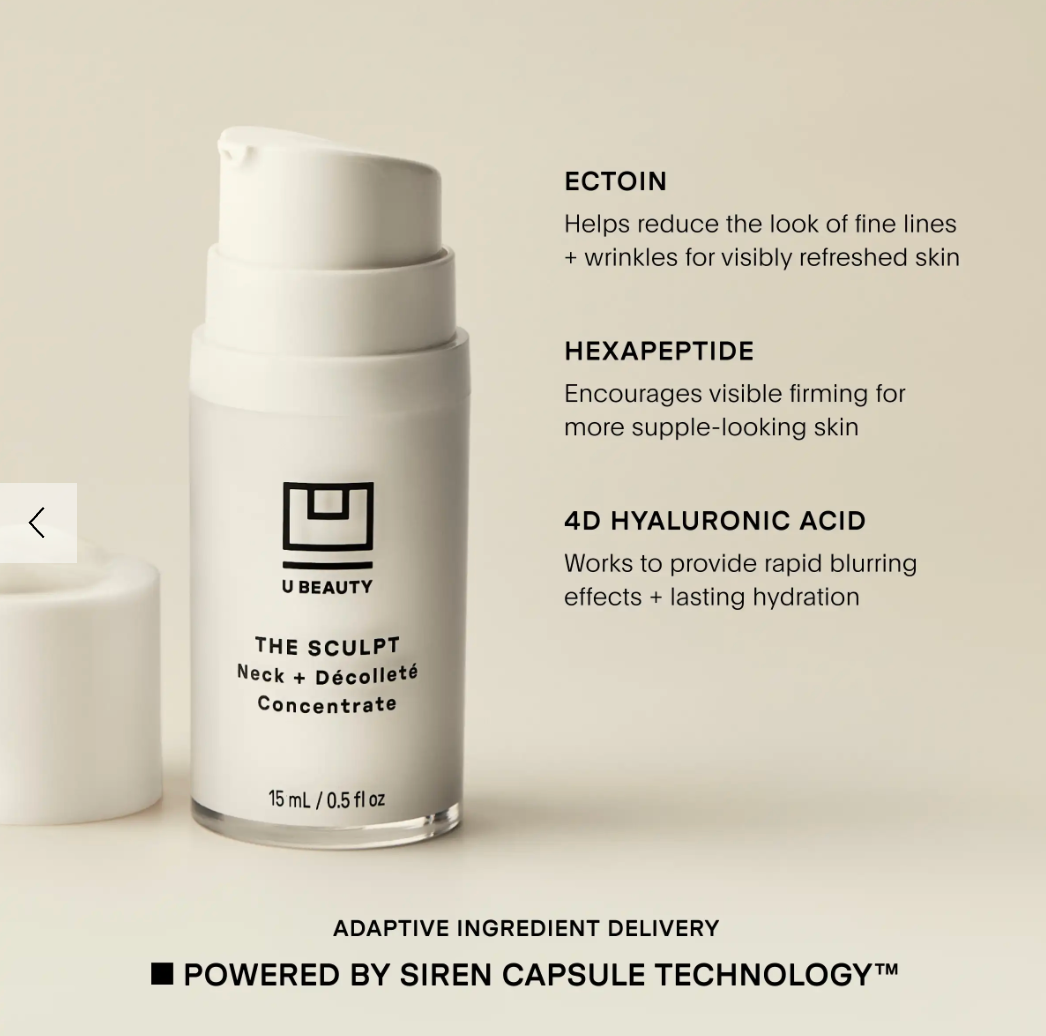 U Beauty The SCULPT Neck + Décolleté Concentrate