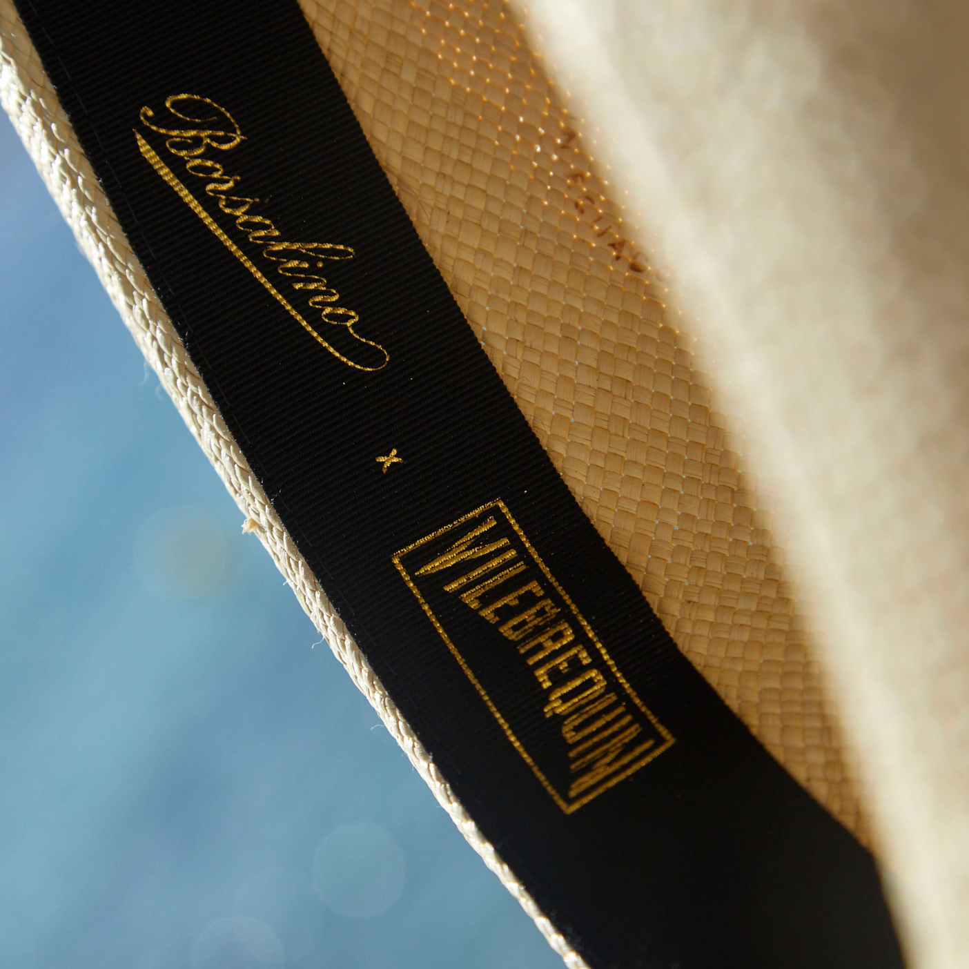 Vilebrequin X Borsalino Men Straw Hat