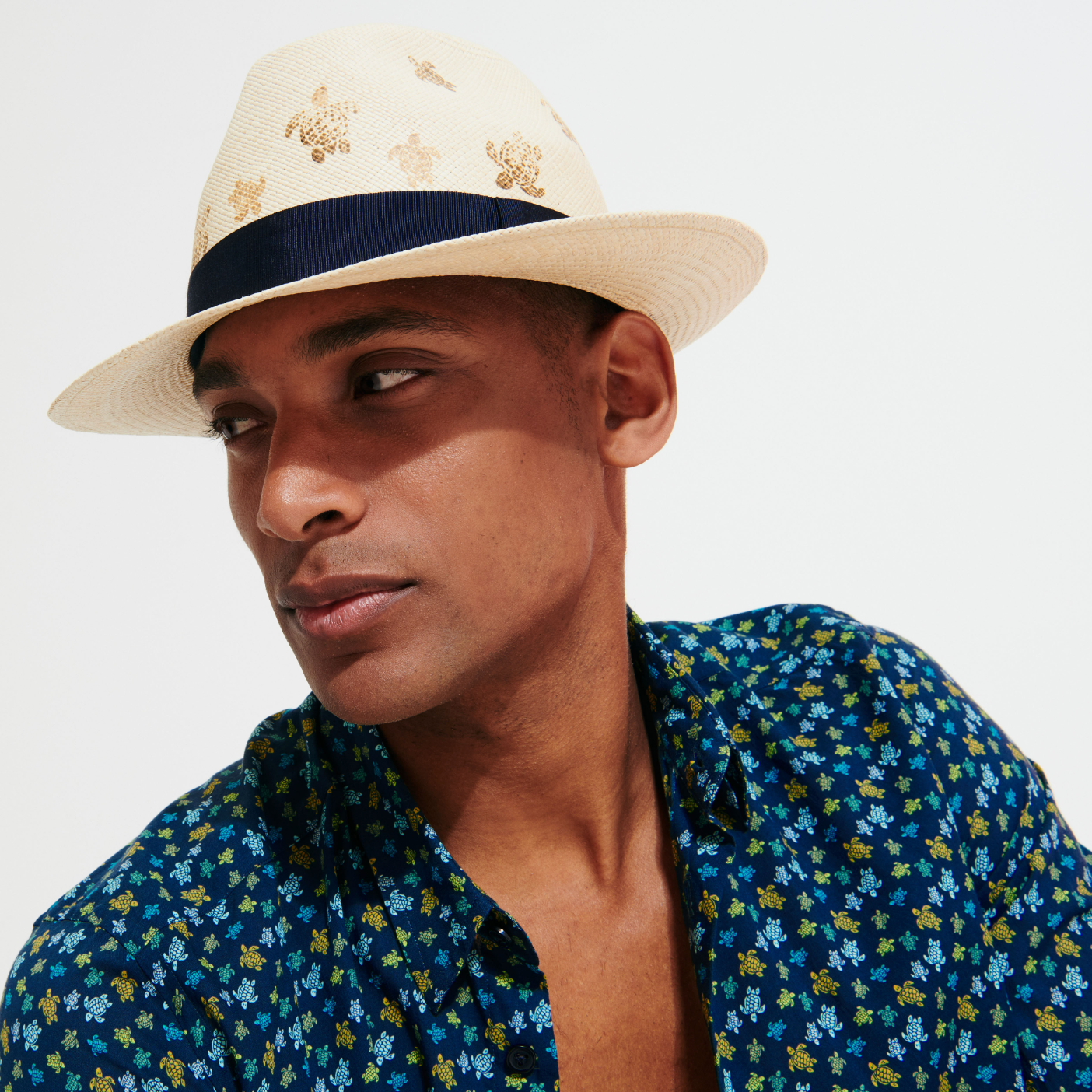 Vilebrequin X Borsalino Men Straw Hat