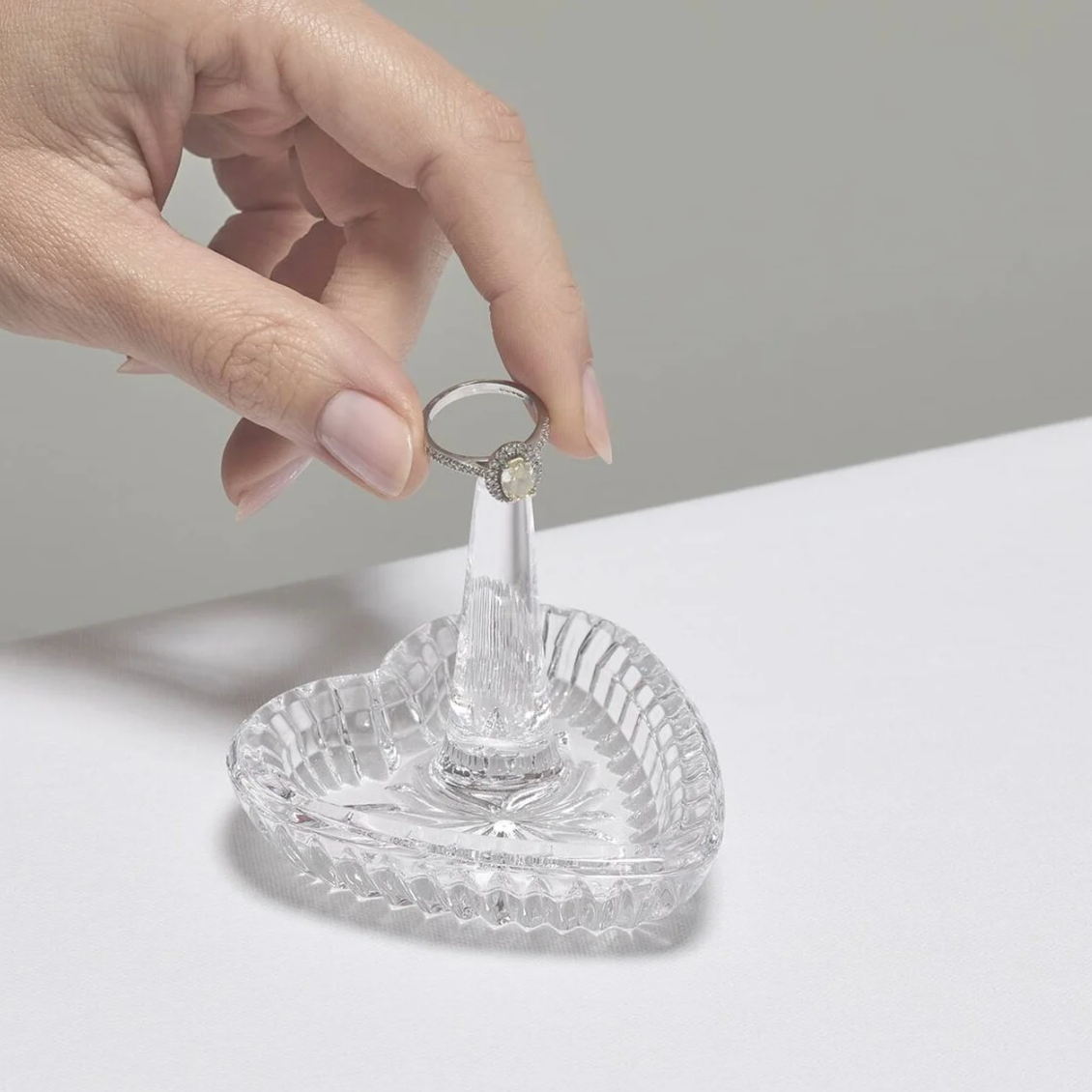 Waterford Heart Ring Holder