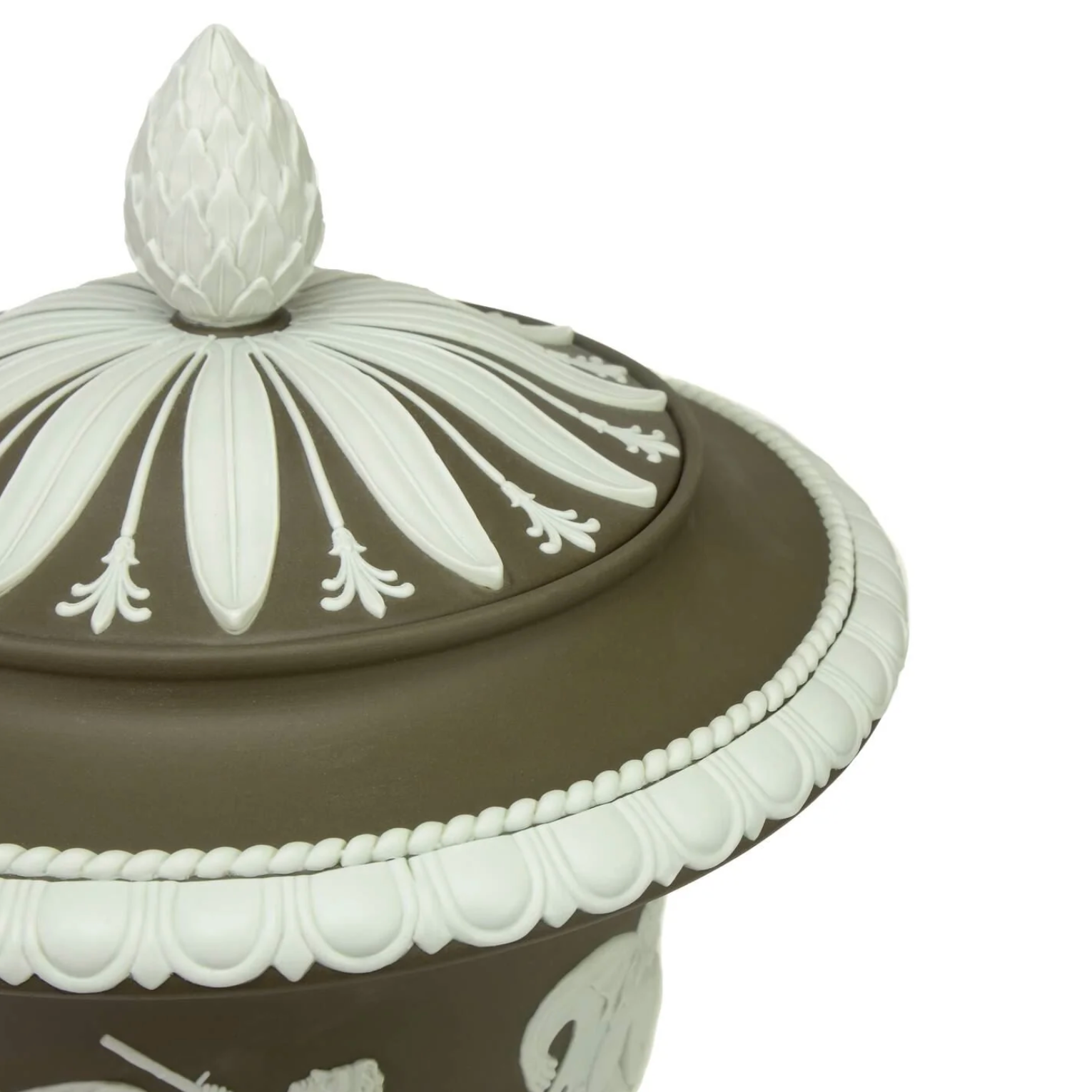Wedgwood Borghese Vase Marsh Green