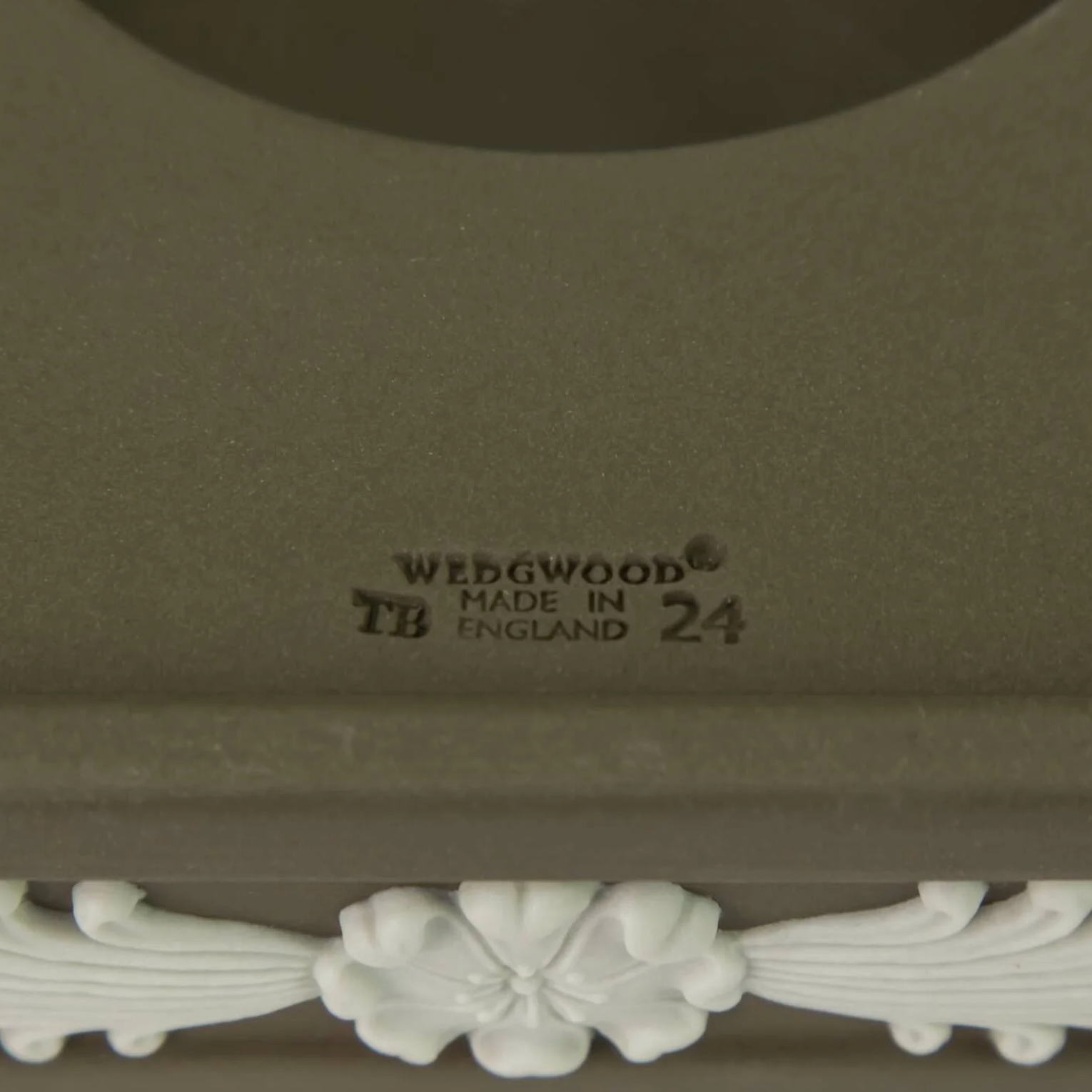 Wedgwood Borghese Vase Marsh Green