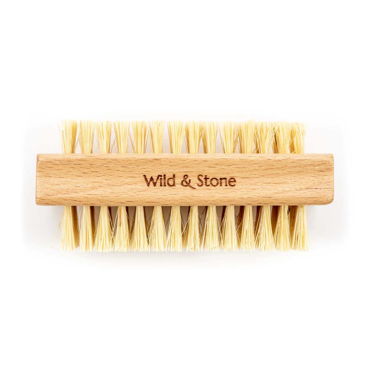 Wild & Stone Biodegradable Natural Bristle Nail Brush