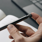 Wingback Mechanical Pen in Titanium