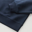 Woolrich Women's Crewneck Sweatshirt in Organic Cotton Blend  Blue