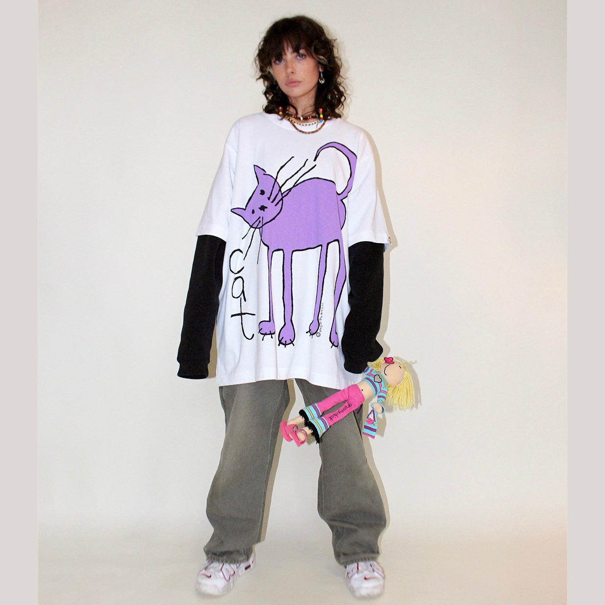 Bang on The Door Cat T-Shirt