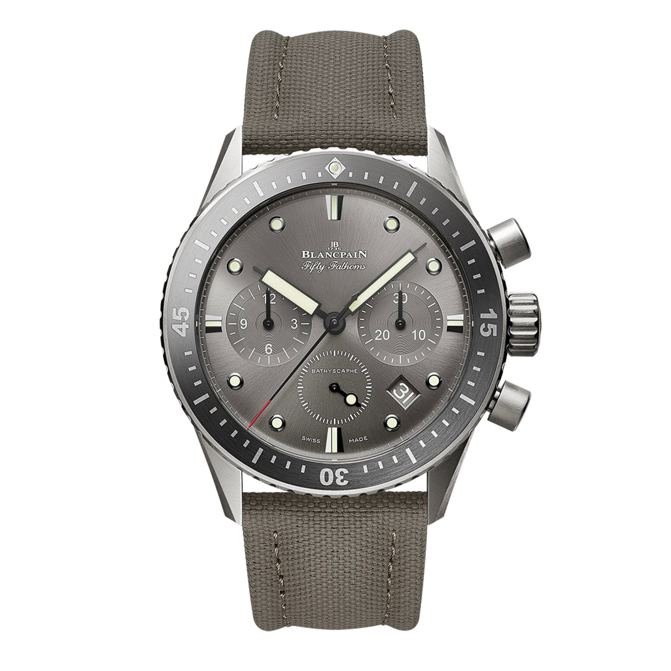 Blancpain Fifty Fathoms Bathyscaphe Chronographe Flyback 43mm Mens Watch