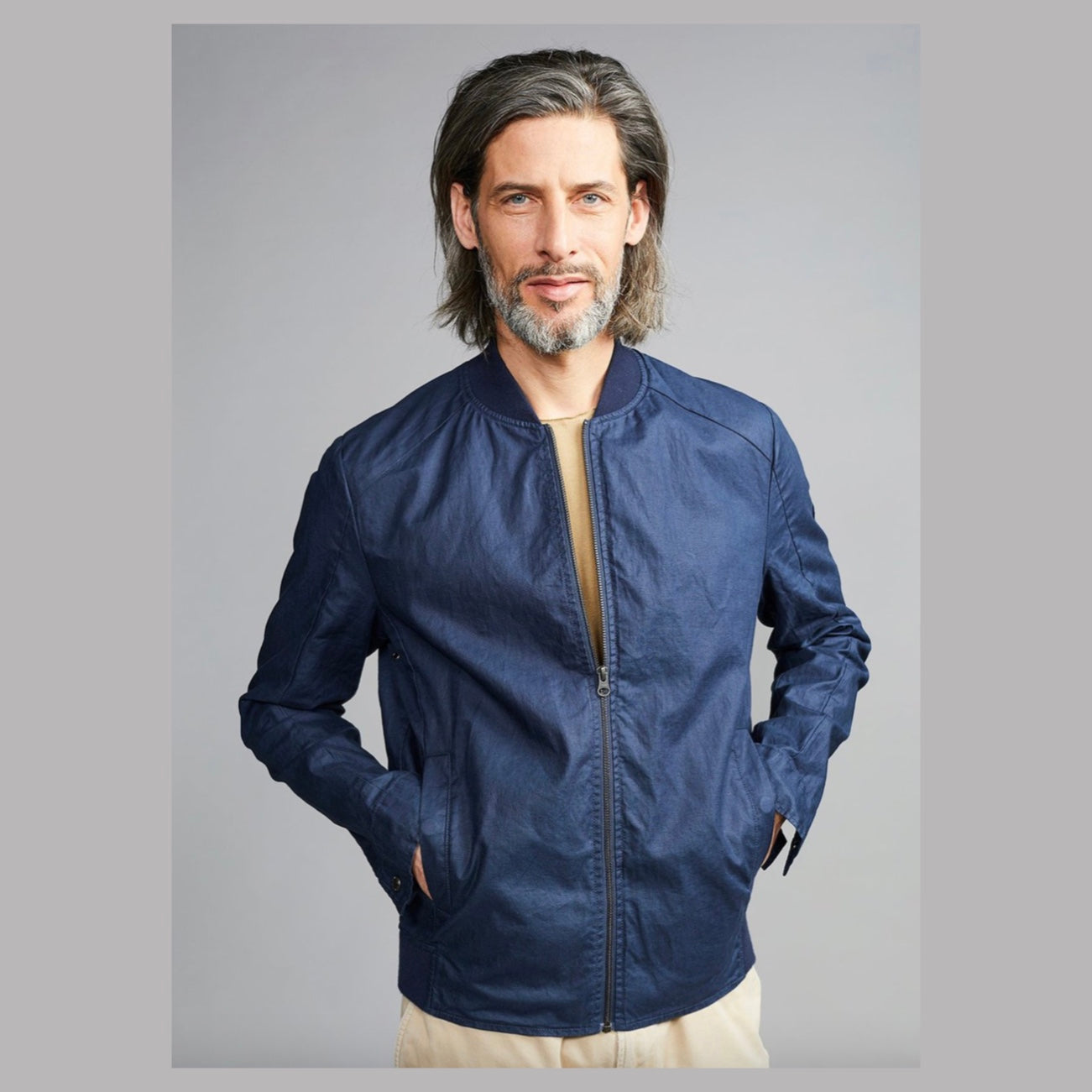 LangerChen Lifford Jacket in New Navy