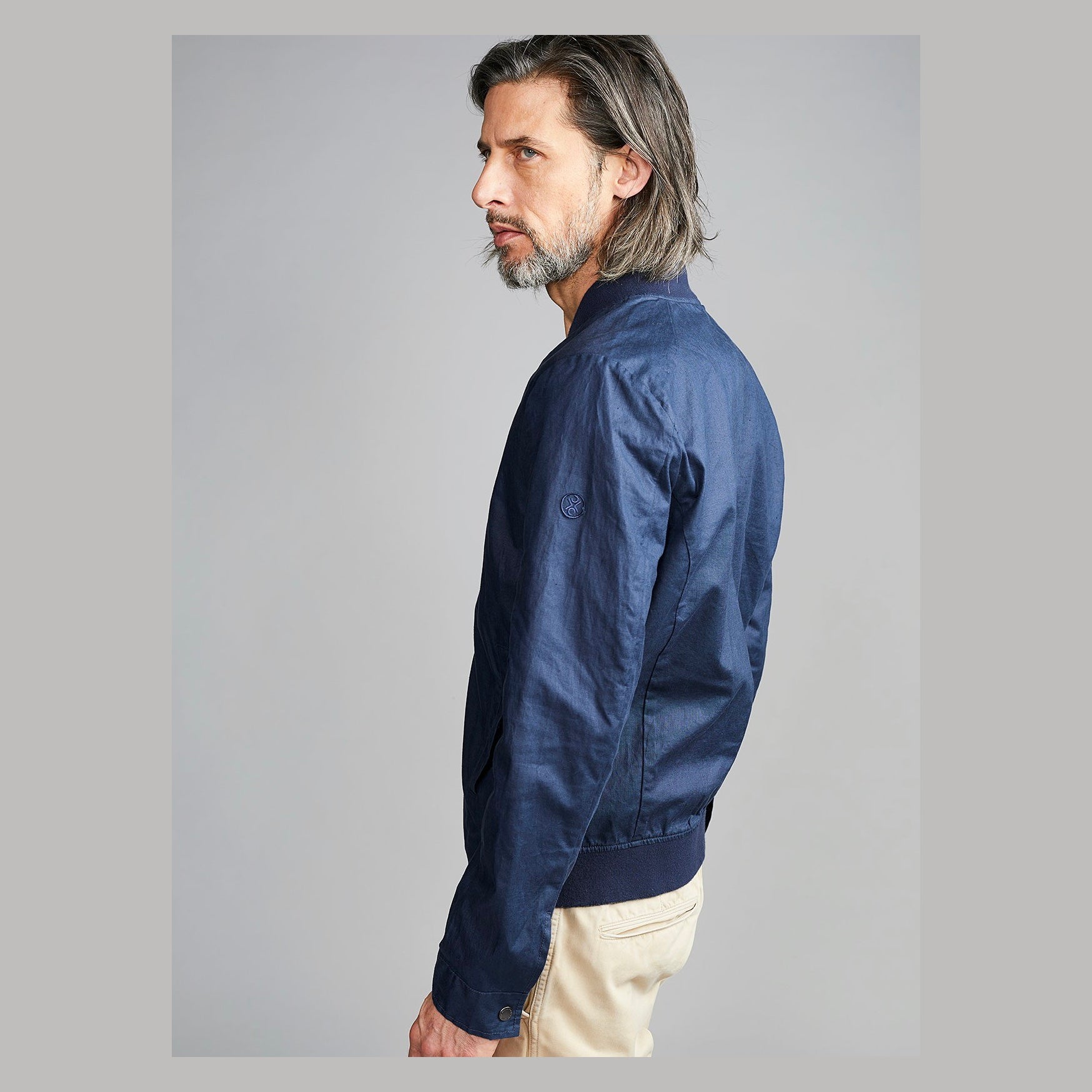 LangerChen Lifford Jacket in New Navy
