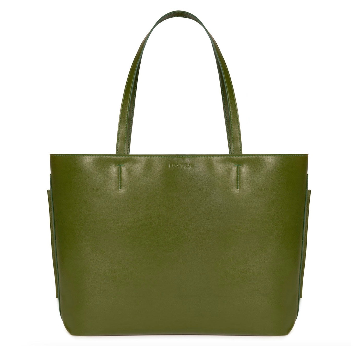 Luxtra London Maya Vegan Tote in Cactus Green
