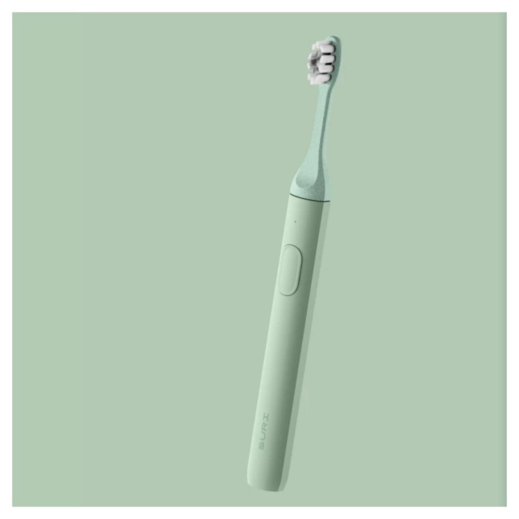 SURI Sustainable Electric Toothbrush in Fern Green 