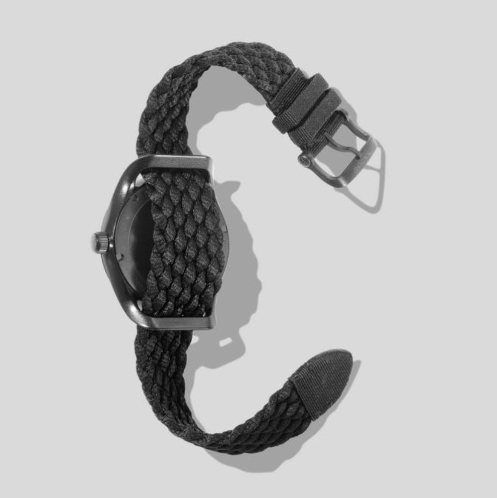 Tom Ford 002 Ocean Plastic Watch in Black