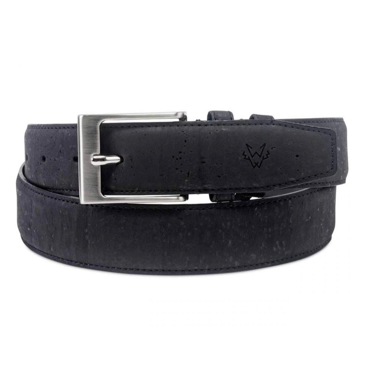 Watson & Wolfe Cork Belt in Black