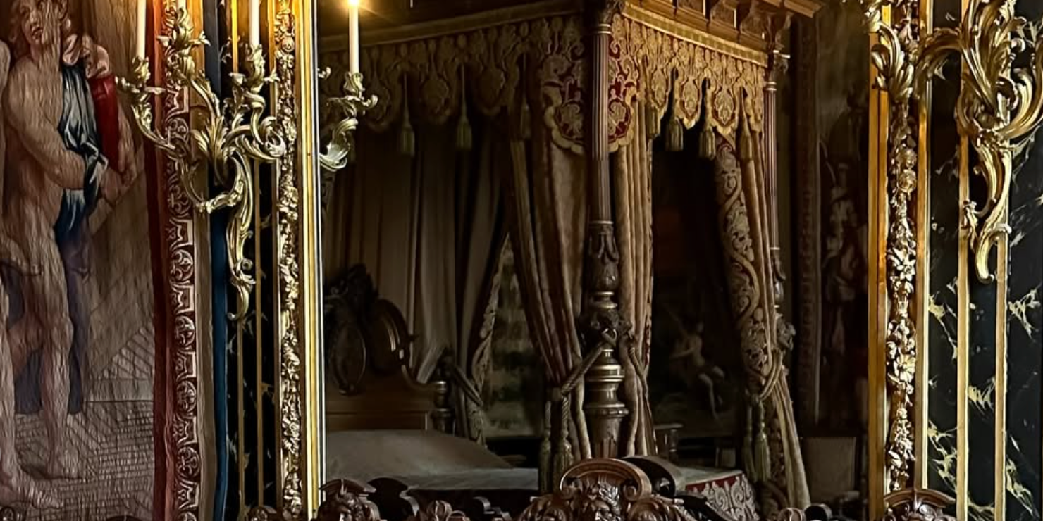 Anne d’Autriche's bedroom in the Château de Fontainebleau