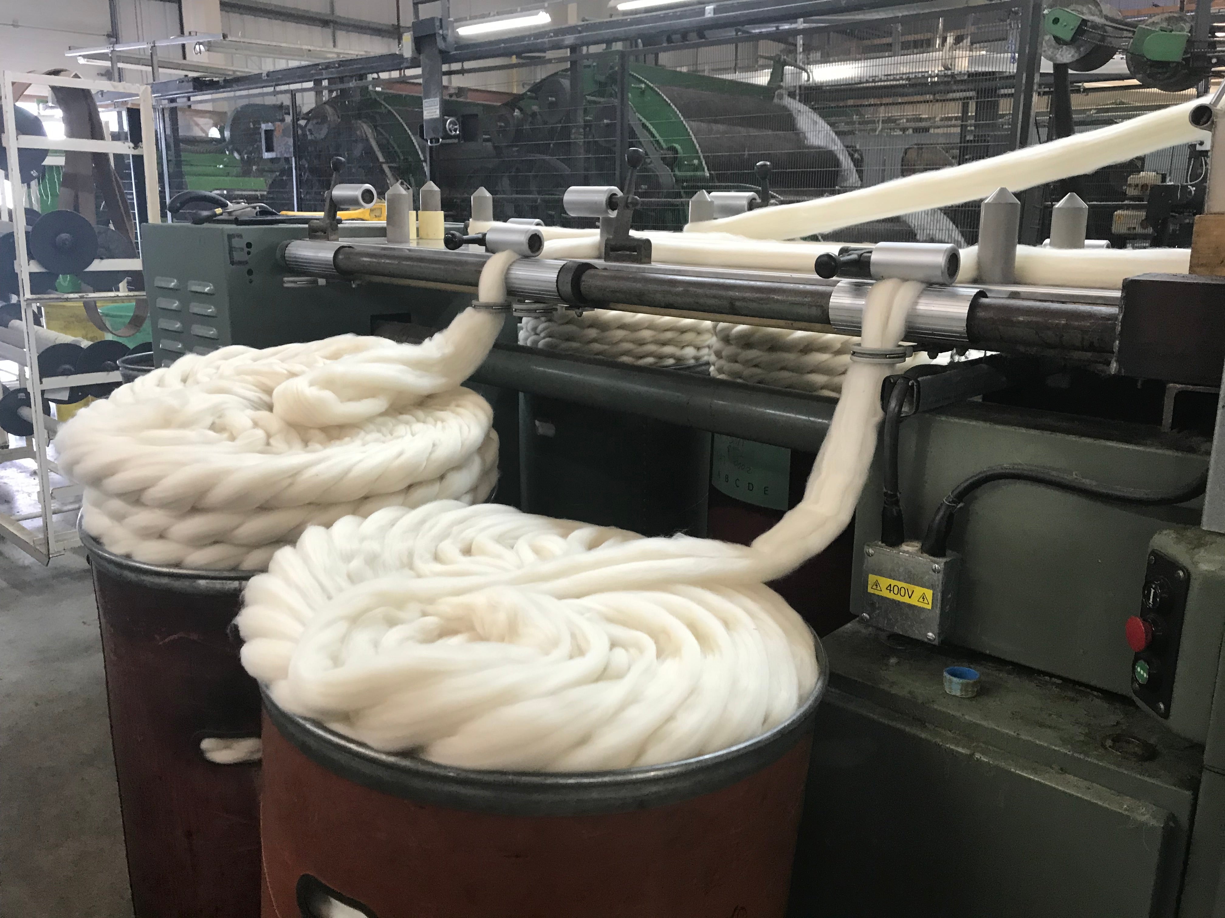 Natural Fibre Company factory in Cornwall UK