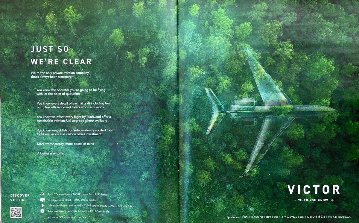 Eco Conscious Private Aviation isn’t Greenwashing