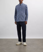 A.P.C. Edouard Brodé Chambray Cotton Shirt