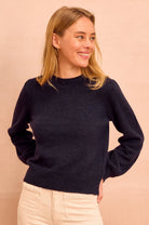 ASPIGA Alpaca Blend Puff Sleeve Jumper