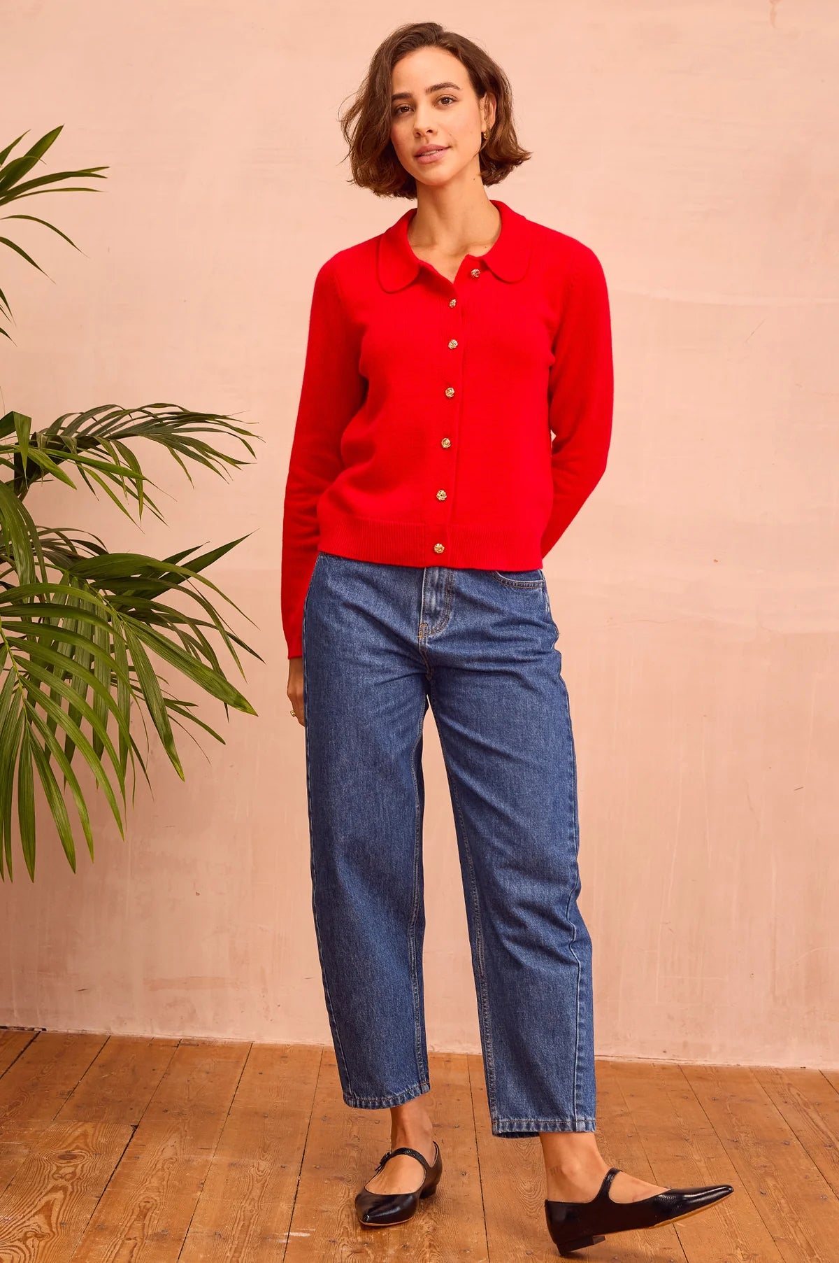 ASPIGA Organic Cotton Barrel Jean