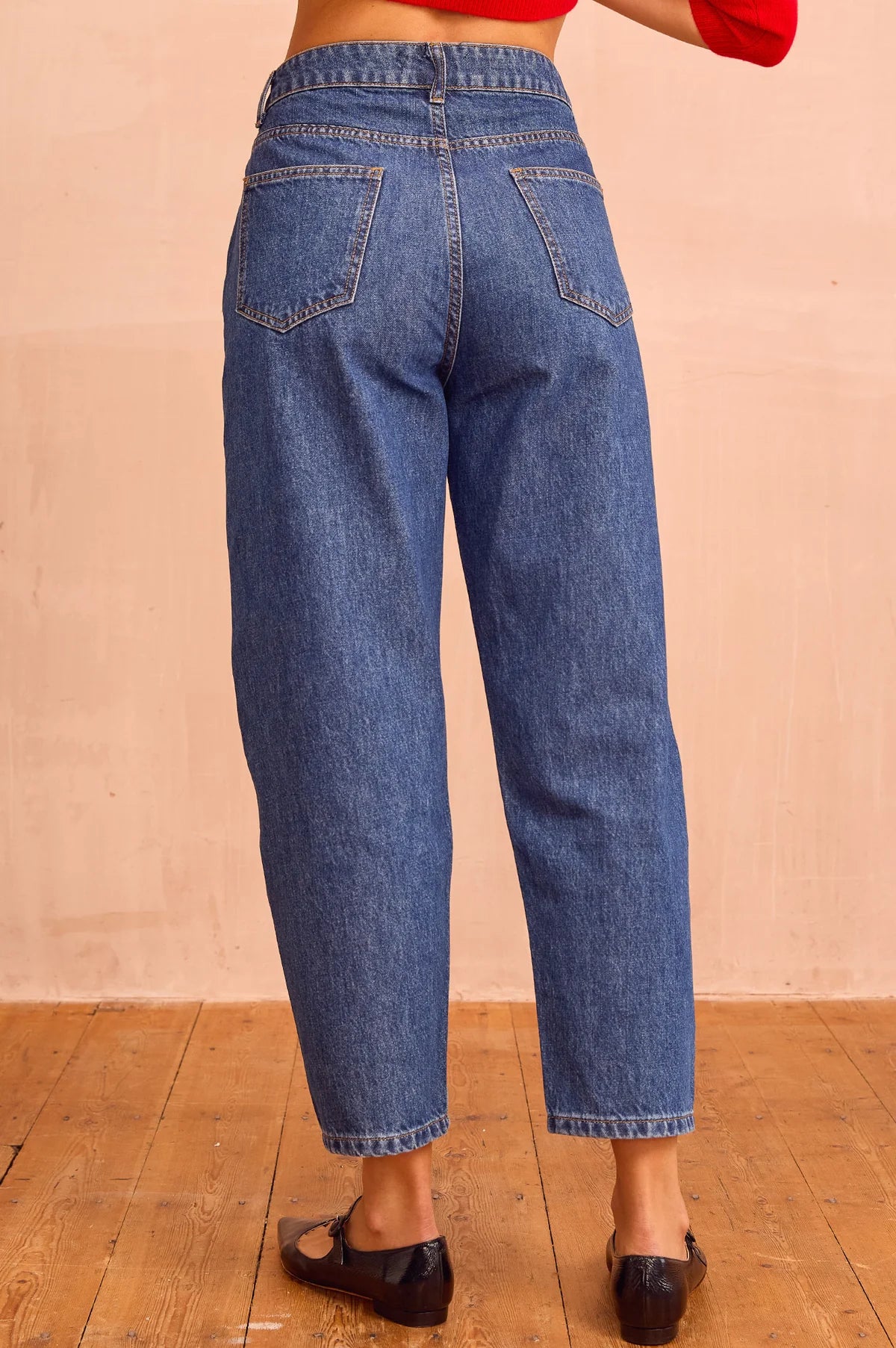 ASPIGA Organic Cotton Barrel Jean